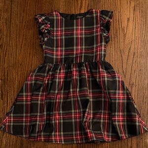 Tartan Plaid Holiday Dress - Crewcuts size 8